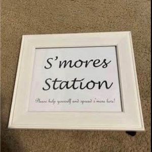 S’more sign!
